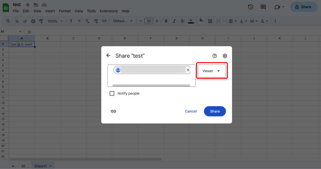Google Sheets Viewer Access Google Sheets Viewer Access