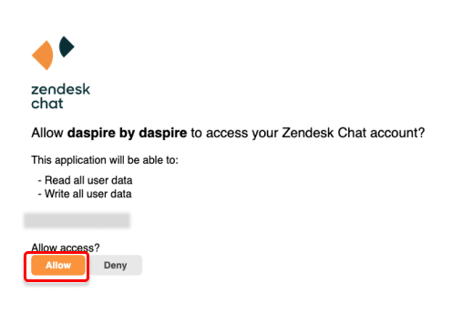 Zendesk Chat OAuth Zendesk Chat OAuth